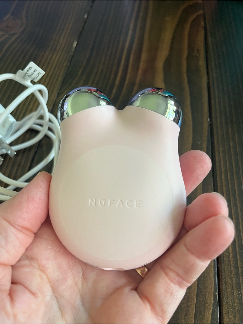 NuFace Mini + Facial Toning Device - Pink